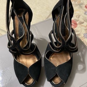 Sexy suede high heels!